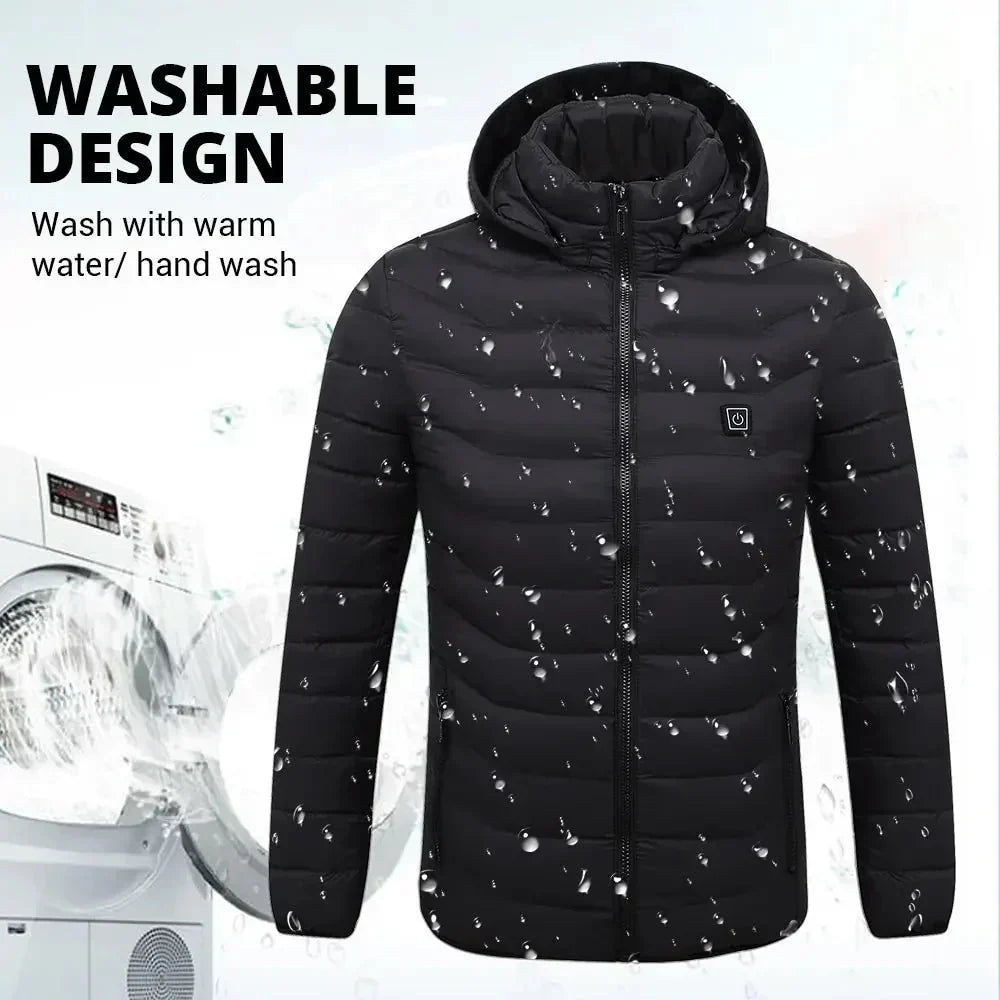 Beheizbare Winterjas Warm voor Dames en Heren