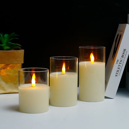 LED Kaarsenset Dimbaar met Afstandsbediening voor Sfeer