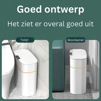 Slimme Prullenbak met Bewegingssensor en Stijlvol Design