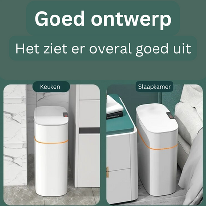 Slimme Prullenbak met Bewegingssensor en Stijlvol Design