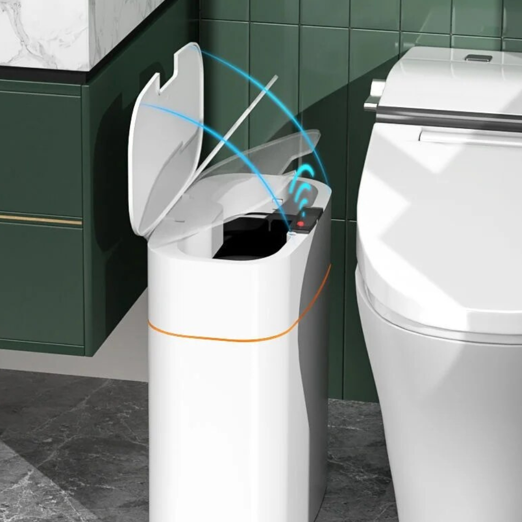 Slimme Prullenbak met Bewegingssensor en Stijlvol Design