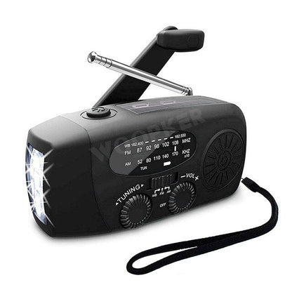 Variant image for SolarGuard™ – Noodradio Op Batterijen met Power Bank en LED Zaklamp-1