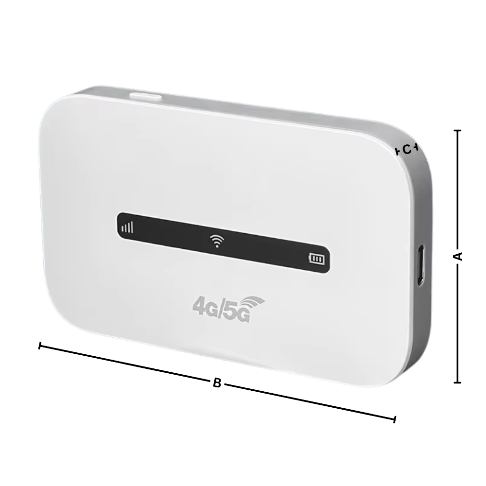Draagbare Wi-Fi Router Mobiel Internet