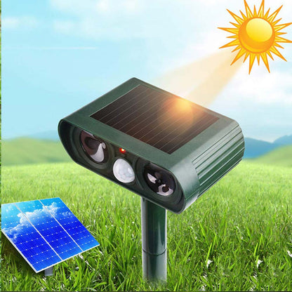 Zonne-energie Vogel Afschrikkingsapparaat Ultrasone Dieren Afschrikker