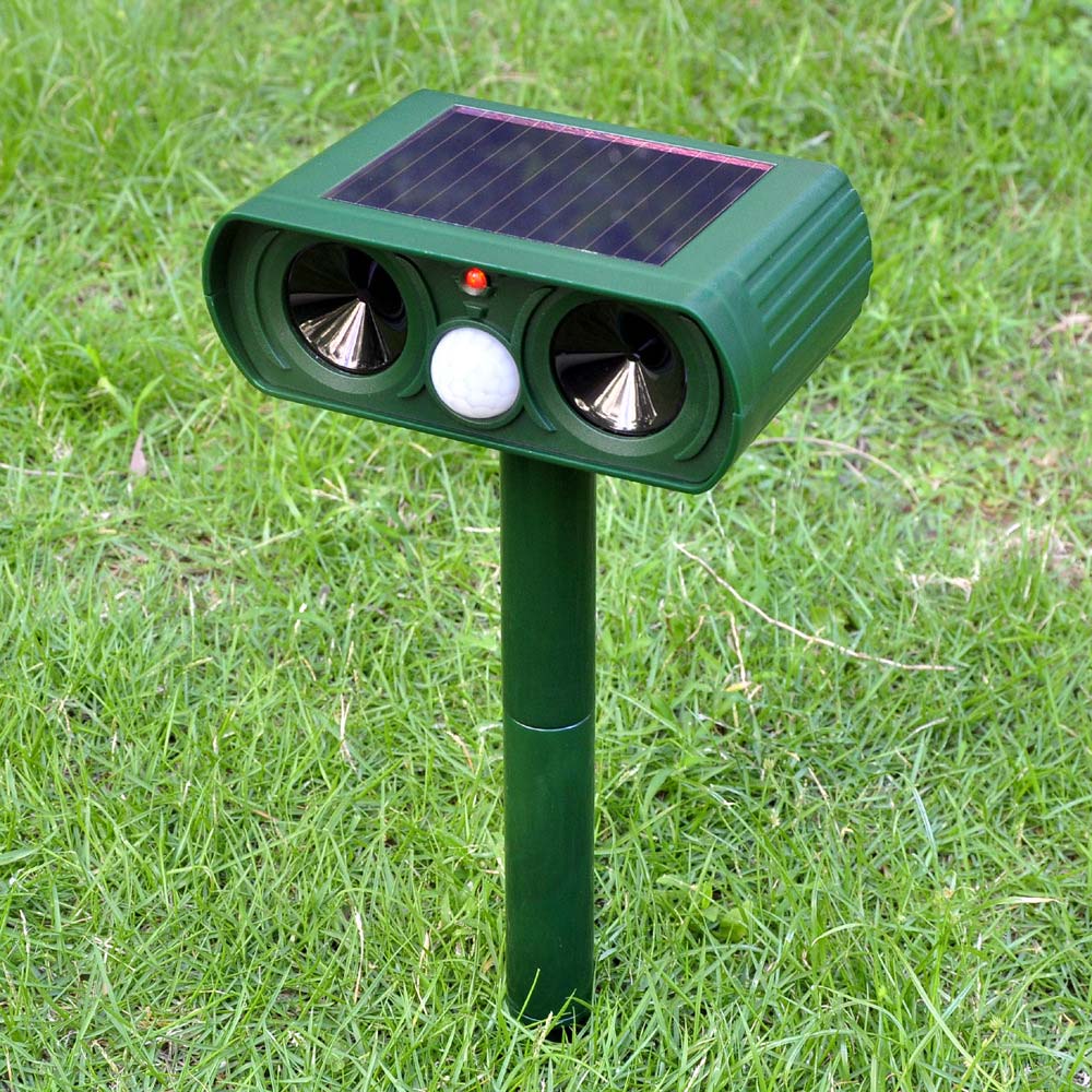 Zonne-energie Vogel Afschrikkingsapparaat Ultrasone Dieren Afschrikker