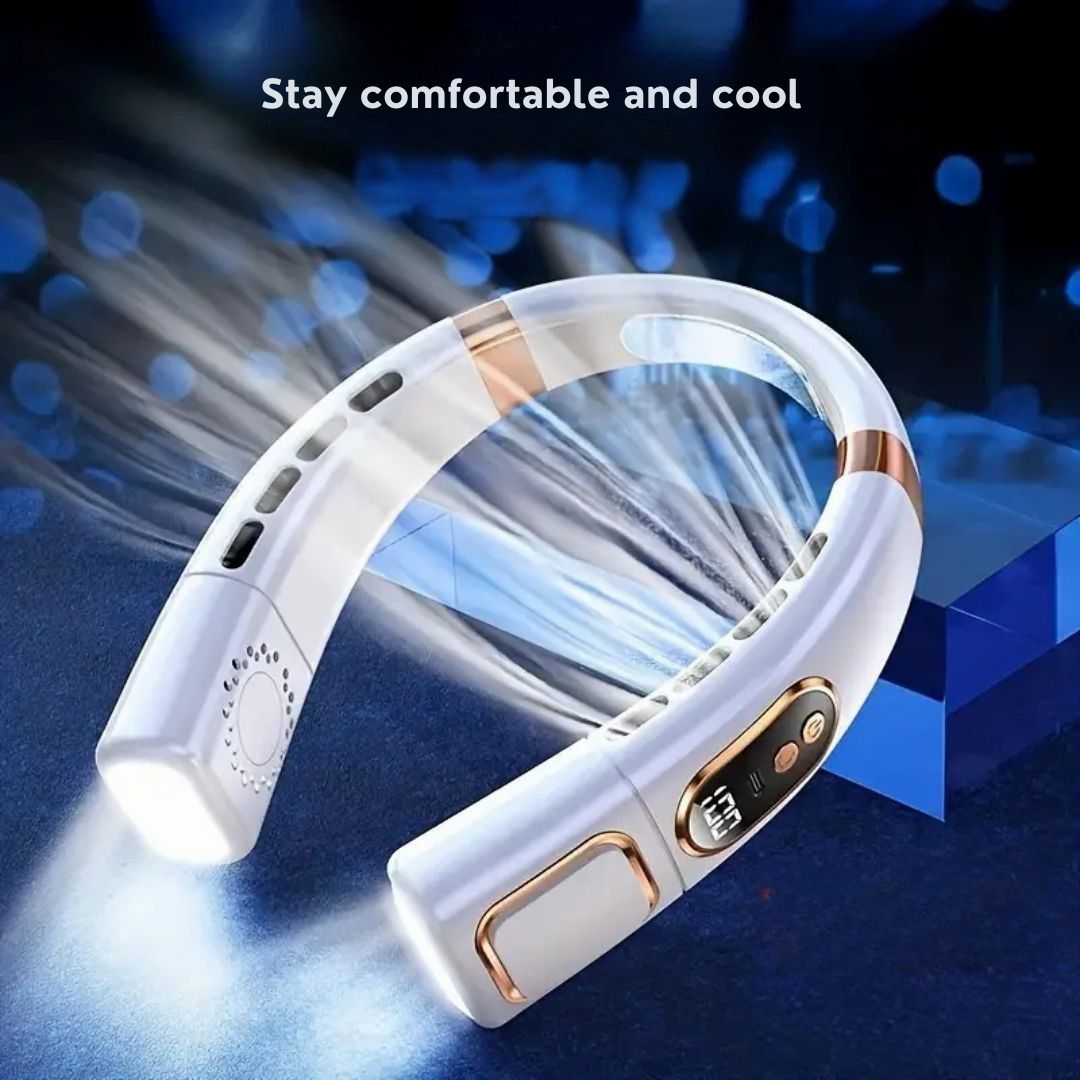 Nekventilator 360° Koelend met Digitale Bediening
