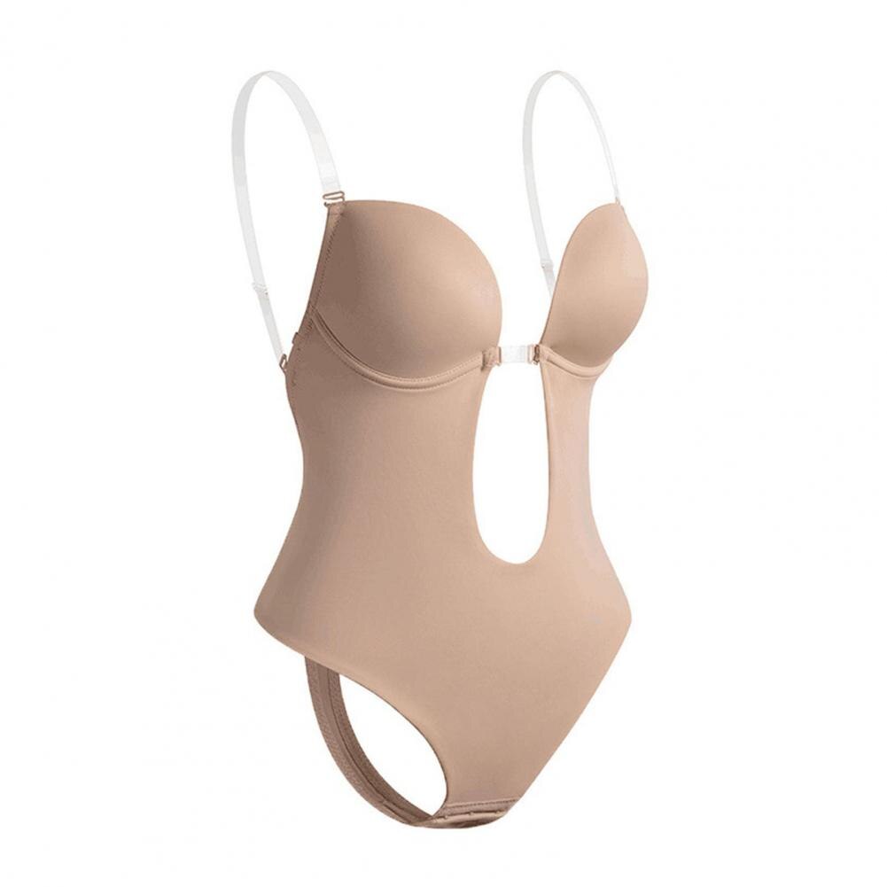 Shapewear Bodysuit V-Hals - Slankmakende Body Shaper voor Vrouwelijke Silhouet