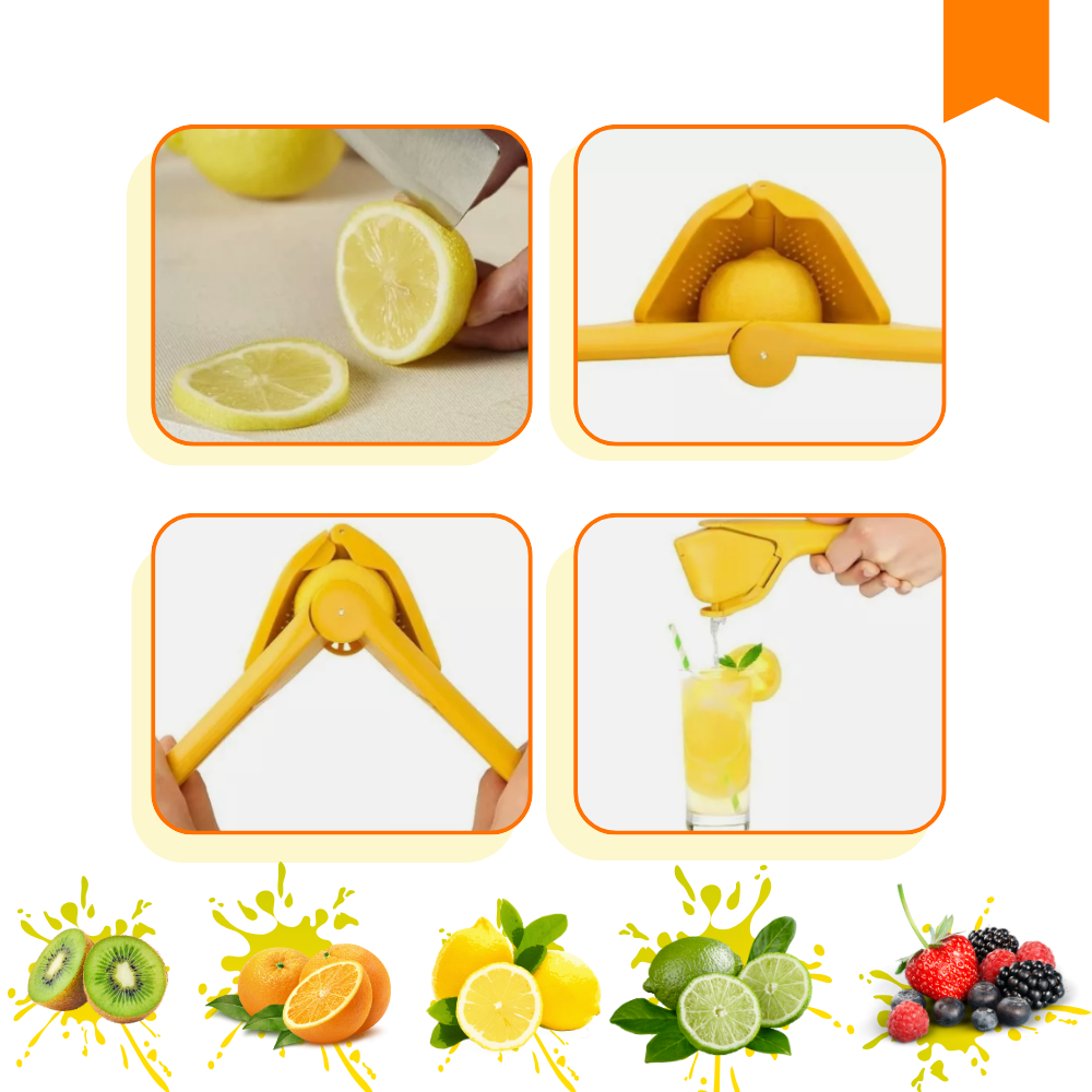 Handmatige Citruspers voor Citroen en Sinaasappel