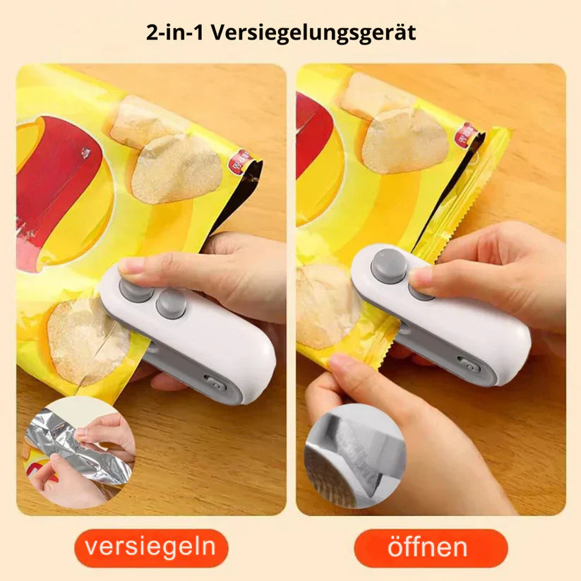 Draagbare Sealapparaat 2in1 Oplaadbaar en Compact