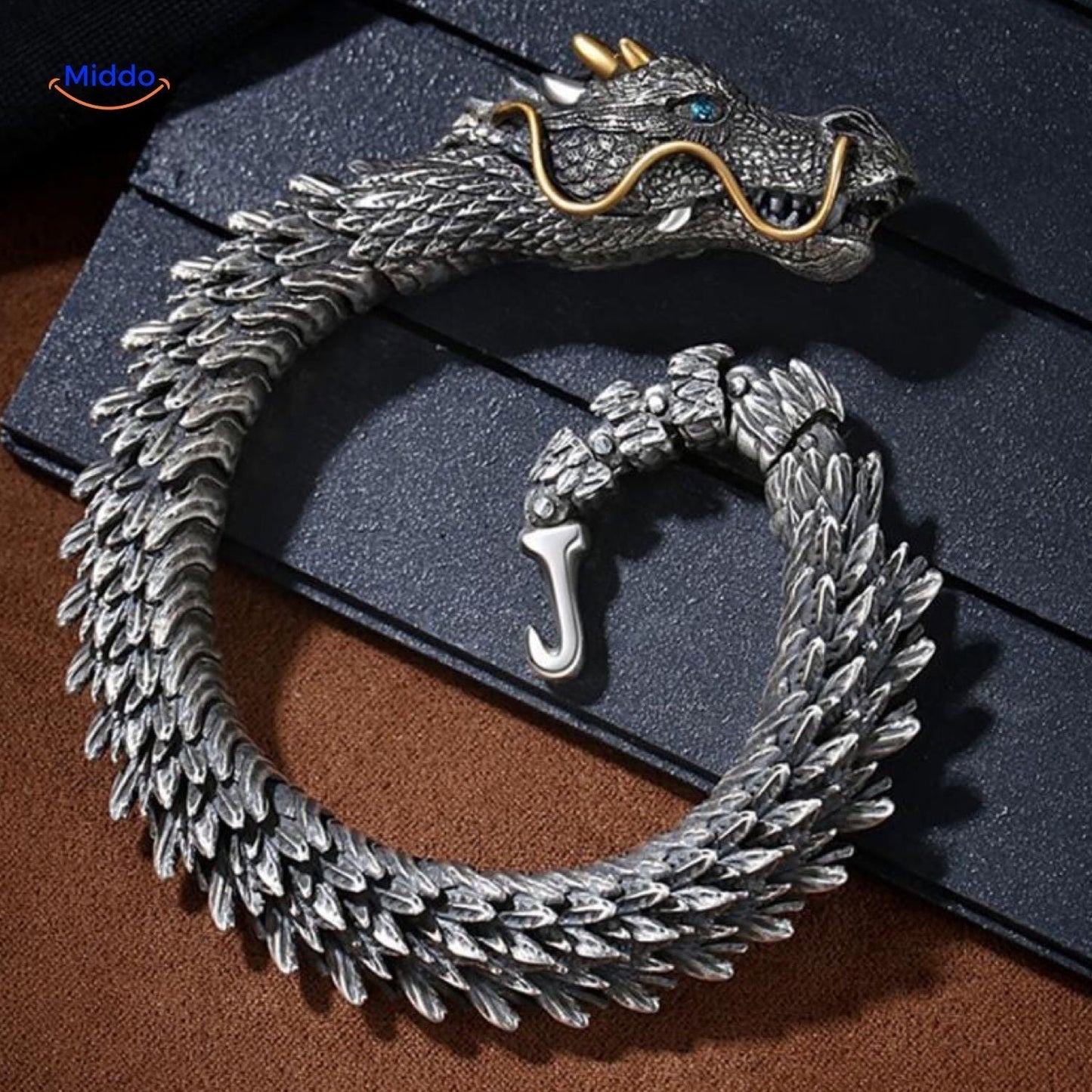 Mannen Armband Stijlvol Retro Design Lederen Accessoire