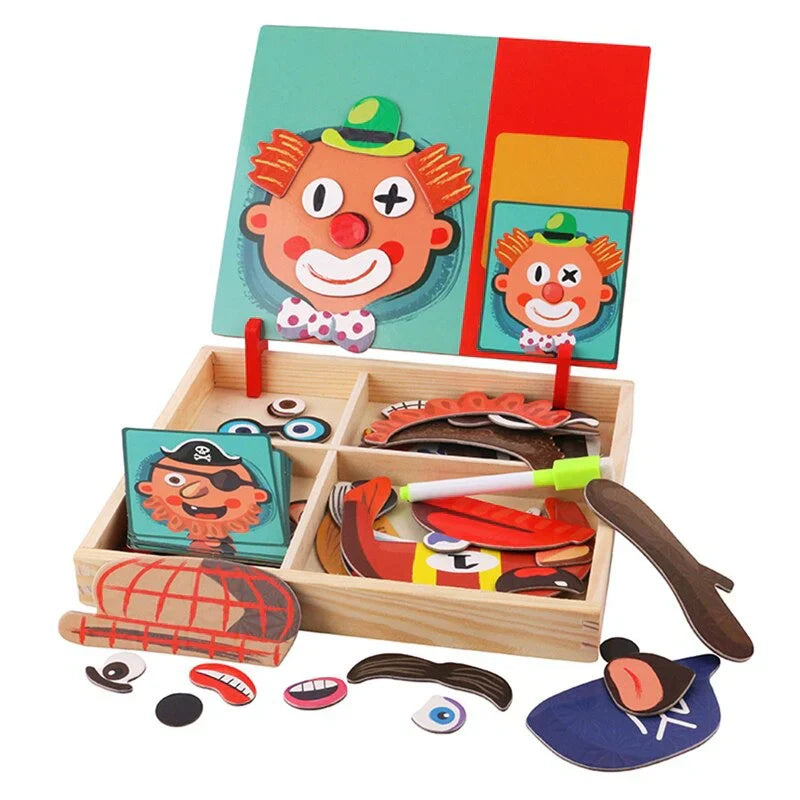 Magnetische Puzzel 3D Bouwspeelgoed voor Kinderen - Velinix