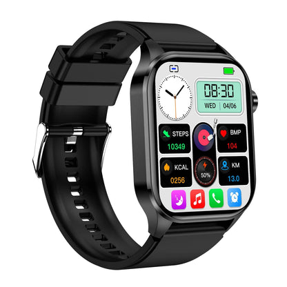 Smartwatch met EKG en Bloeddruk Meter voor Fitness en Gezondheid