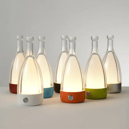 Oplaadbare Wijnfles Tafellamp Uniek Design