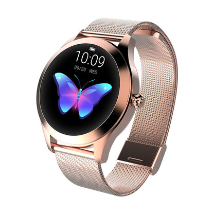 Dames Smartwatch Roestvrij Staal Stijlvol met Hartslagmeter