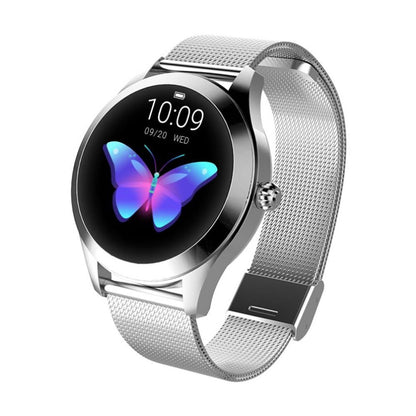 Dames Smartwatch Roestvrij Staal Stijlvol met Hartslagmeter