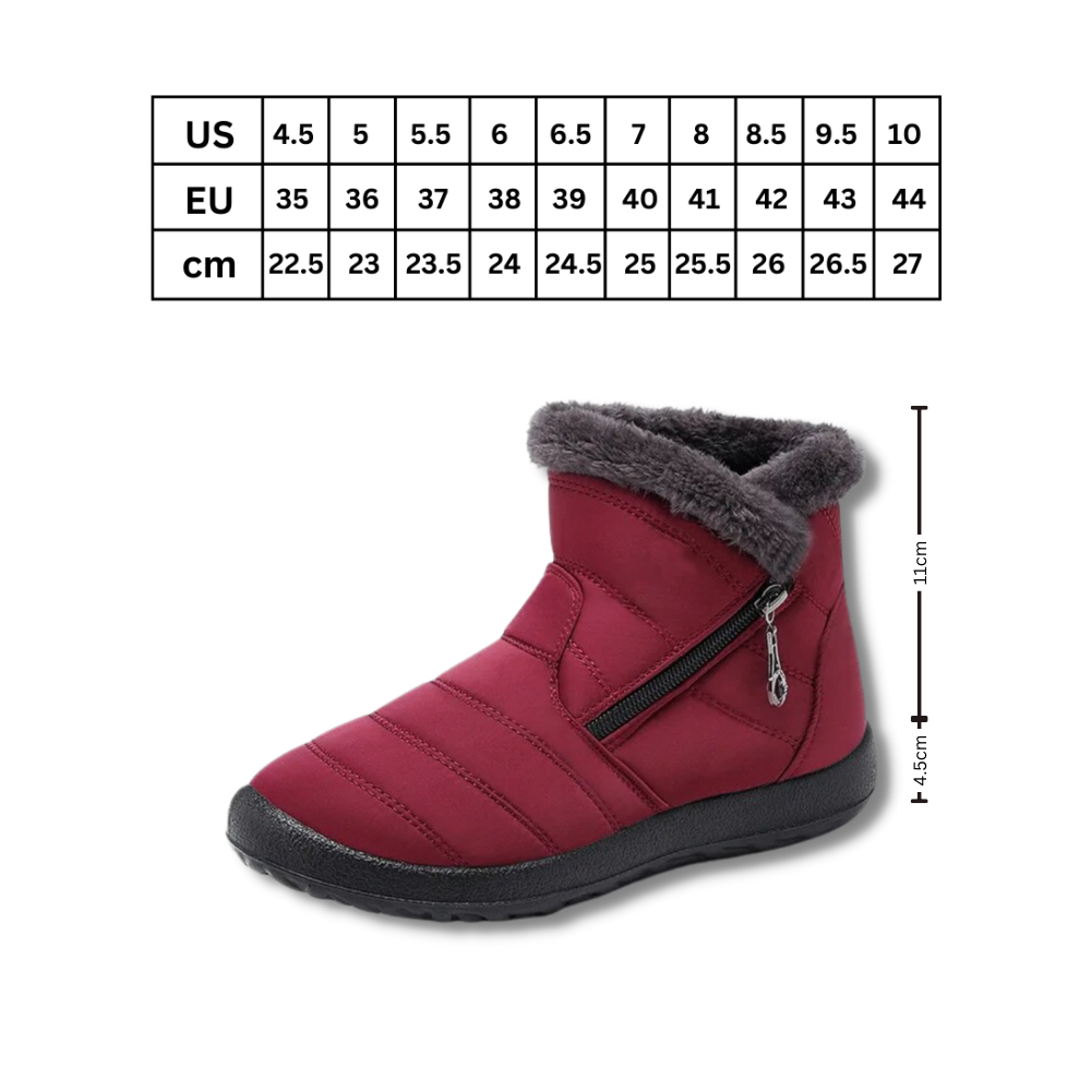 Dames Sneeuwlaarzen Waterdicht Warm en Comfortabel