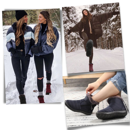 Dames Sneeuwlaarzen Waterdicht Warm en Comfortabel