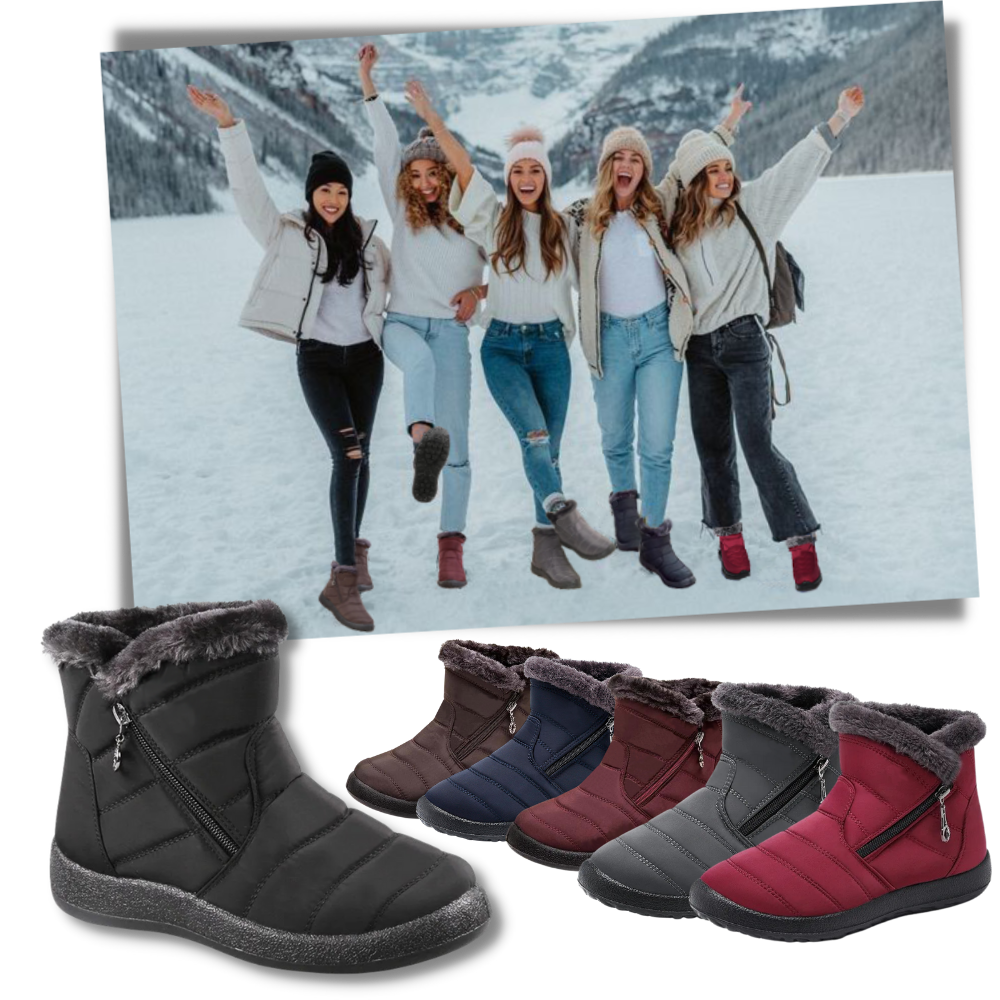 Dames Sneeuwlaarzen Waterdicht Warm en Comfortabel