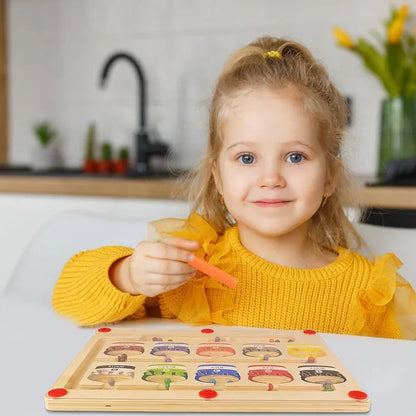 Magnetlabyrinth Leerdoel Montessori Magneet Doolhof