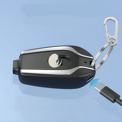 Compacte Powerbank Sleutelhanger Oplaadbaar voor Onderweg