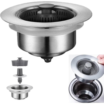Gootsteenfilter 3-in-1 voor Schoon Water Zuivering - Velinix
