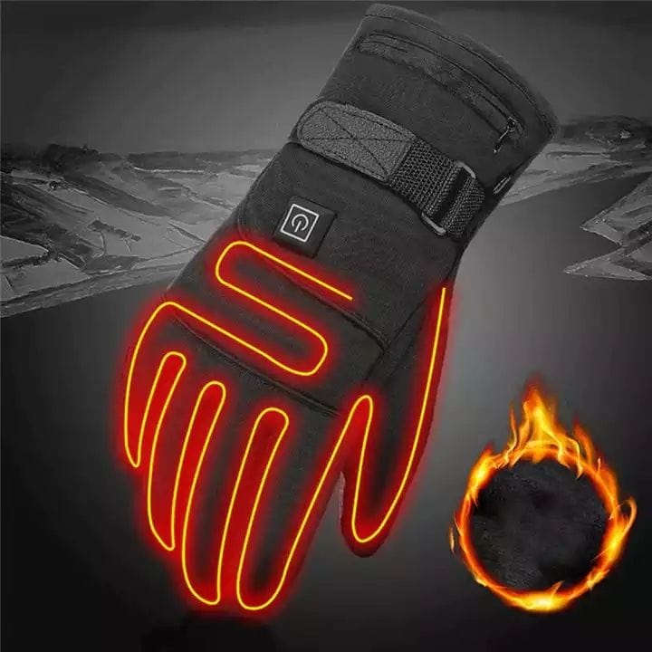 Verwarmde Handschoenen Waterdicht voor Skien en Snowboarden