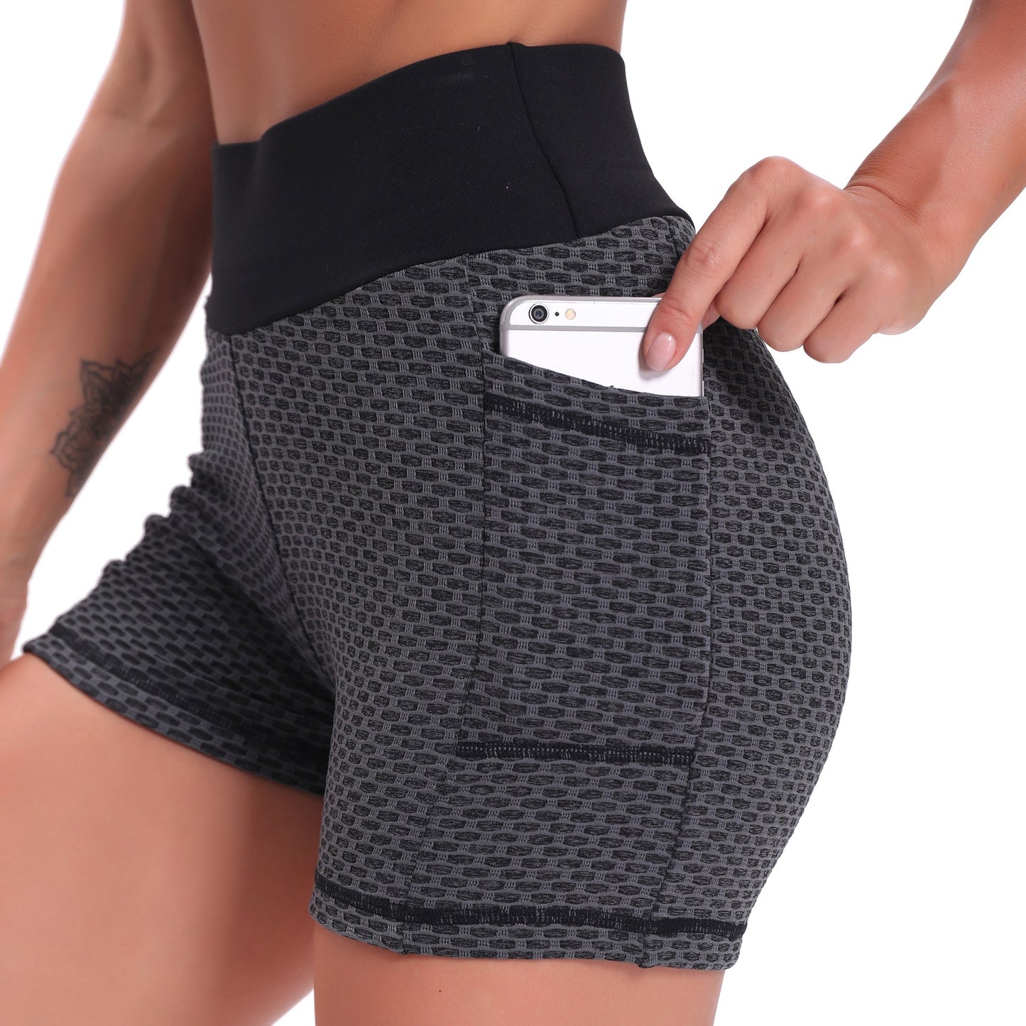 Yoga Shorts Dames | Ademende Fitness Shorts voor Vrouwen met Comfortabele Pasvorm